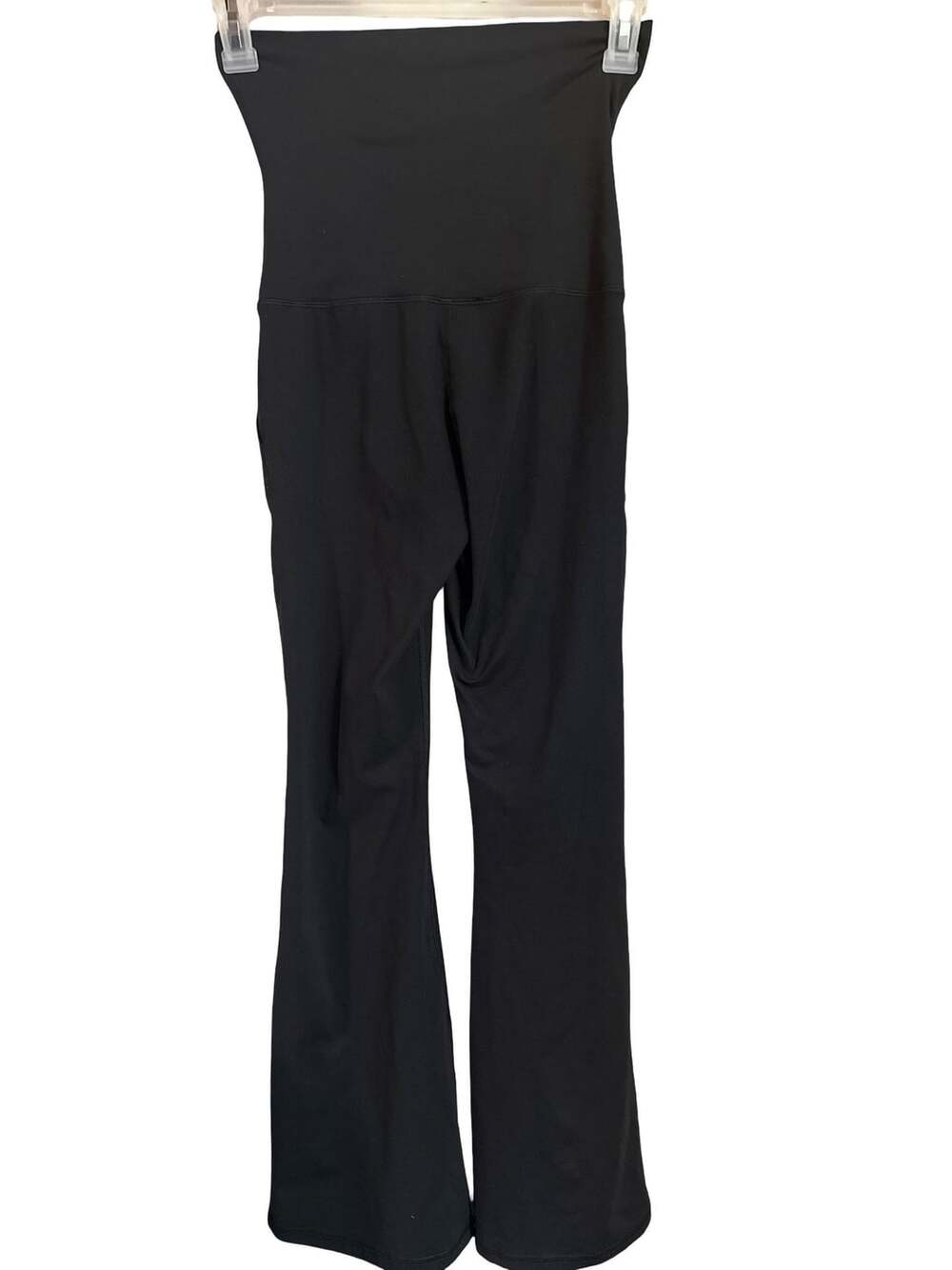 OFFLINE by Aerie The Hugger Foldover Flare Leggings Black Size S